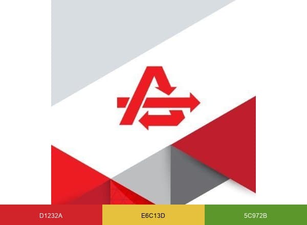 Athens Services brand color palette