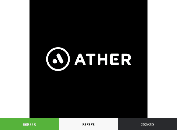 Ather Energy brand color palette