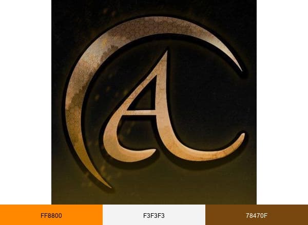 Athion brand color palette