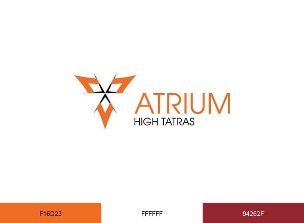 Atrium Hotel brand color palette