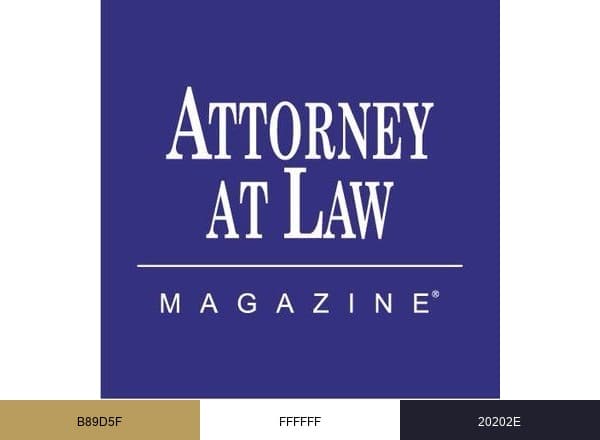 Attorney At Law Magazine brand color palette