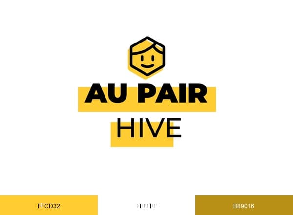 Au Pair Hive brand color palette