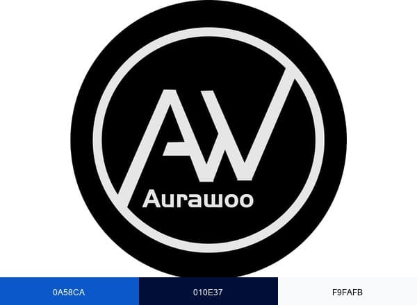 Aurawoo brand color palette