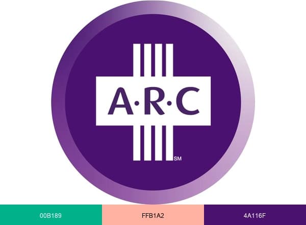 Austin Regional Clinic: ARC brand color palette