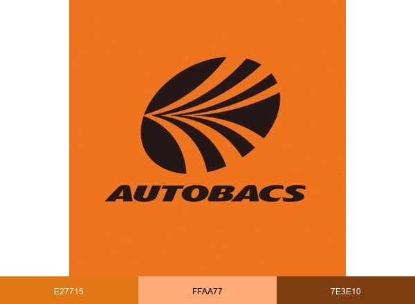 オートバックス brand color palette