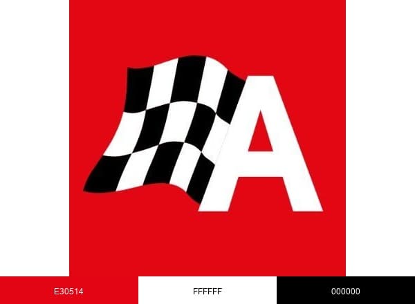 Autosport brand color palette