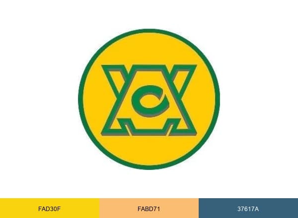 Auto Viação Chapecó brand color palette
