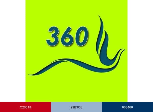 Ava360 brand color palette