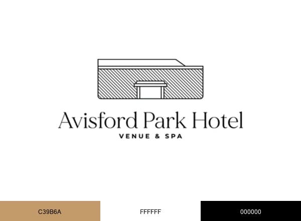 Avisford Park Hotel brand color palette