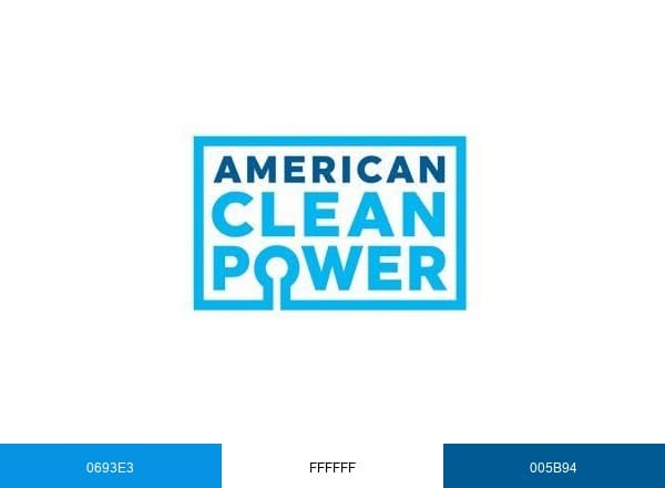 American Clean Power brand color palette