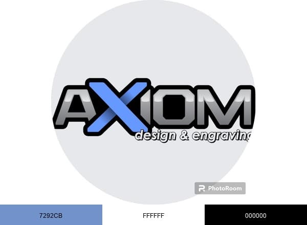 Axiom Engraving brand color palette