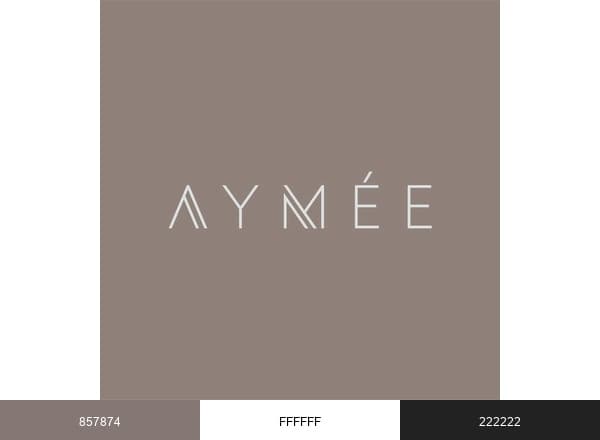 AYMÉE brand color palette