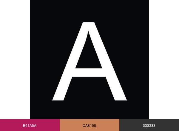 AZAZIE brand color palette
