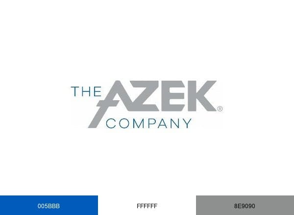 The AZEK Company brand color palette