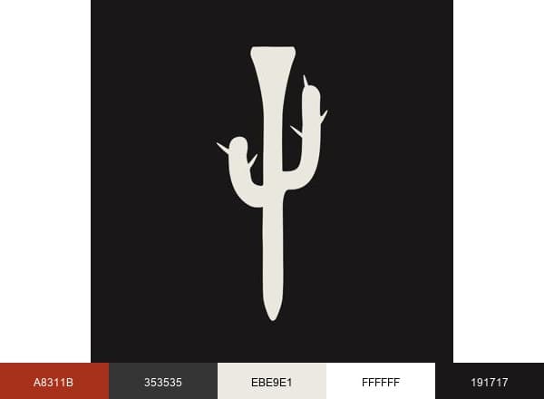 Arizona Golf Association brand color palette