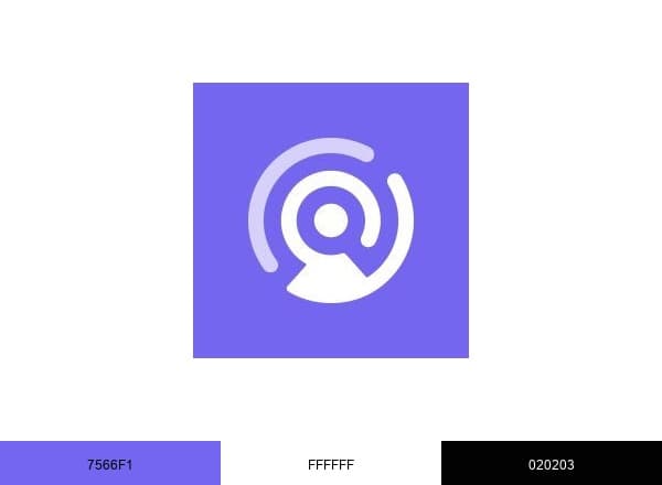 بعيد brand color palette
