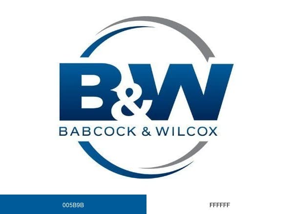 Babcock & Wilcox brand color palette