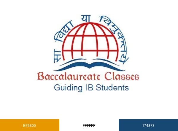 Baccalaureate Classes brand color palette