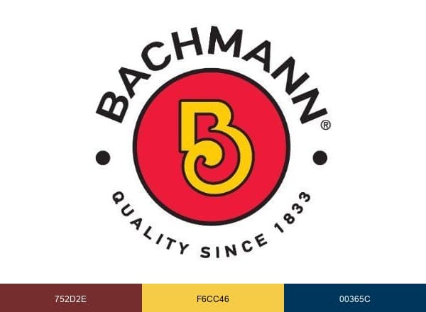 Bachmann Trains USA brand color palette