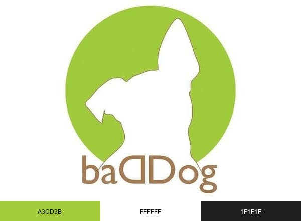 Bad Dog Editions brand color palette