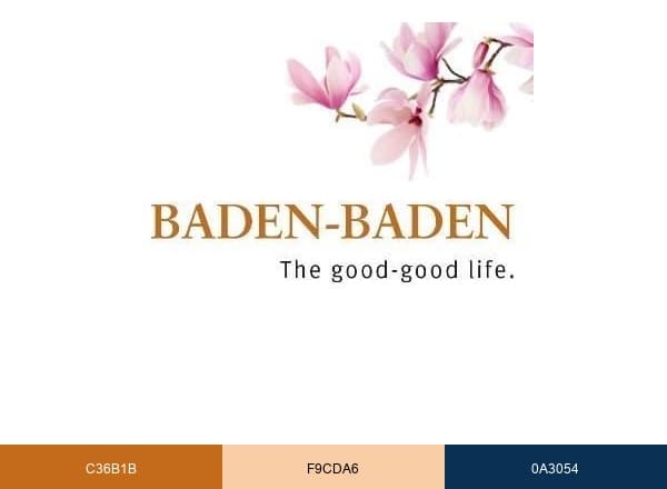 Visit Baden-Baden brand color palette