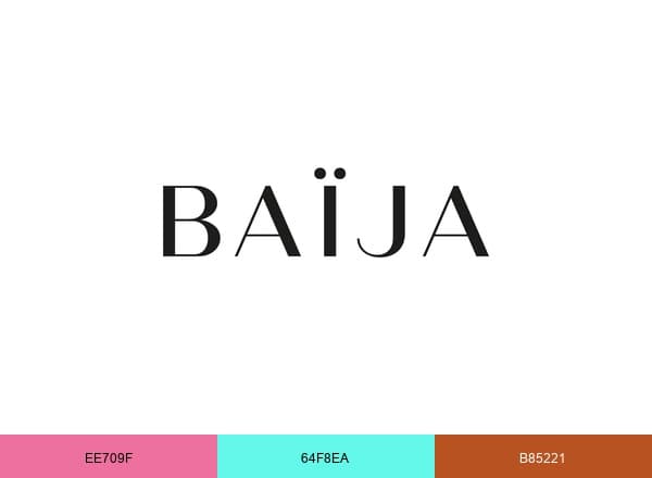 BAÏJA brand color palette
