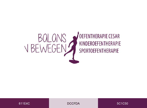 Balans in Bewegen brand color palette
