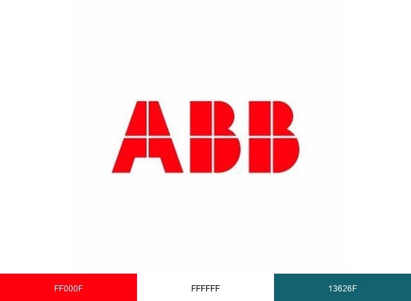 ABB Motors and Drives US brand color palette