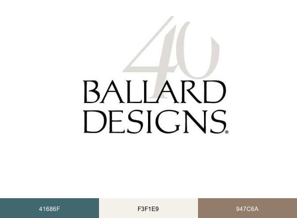 Ballard Designs brand color palette