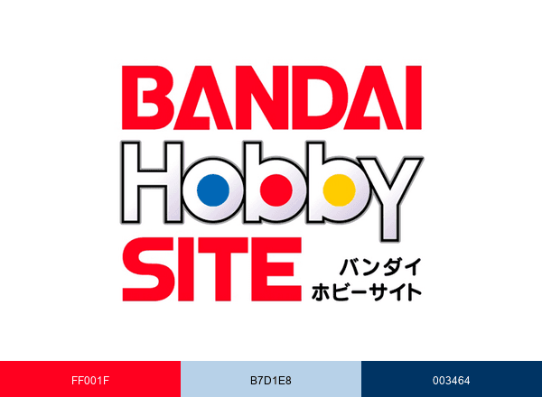 BANDAI SPIRITS ホビー事業部 brand color palette