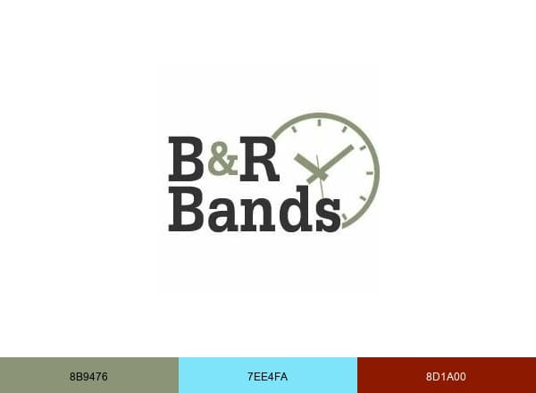 B & R Bands brand color palette