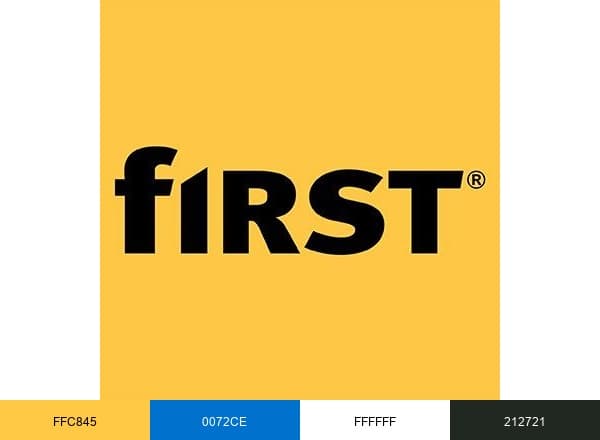 First Financial Bank brand color palette