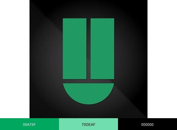 United Bank brand color palette