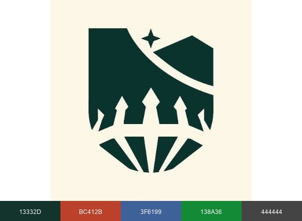 Bannau Brycheiniog brand color palette