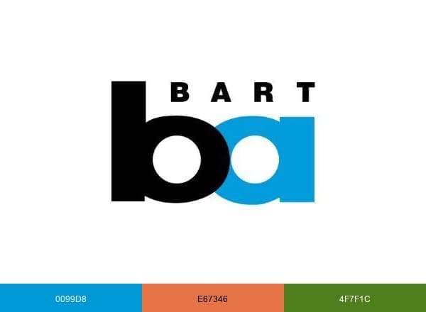 SFBART brand color palette