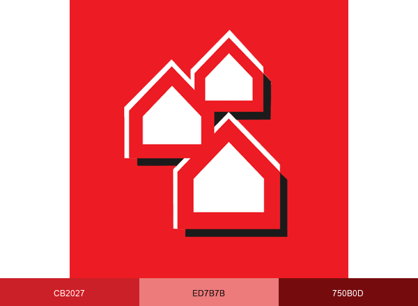BAUHAUS Ísland brand color palette