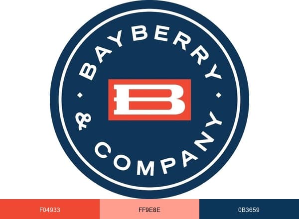 Bayberry & Co brand color palette
