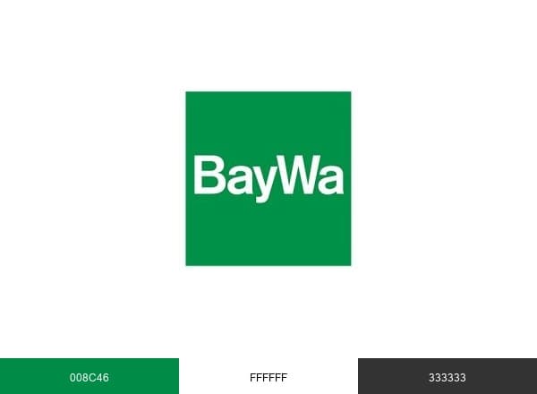 BayWa brand color palette