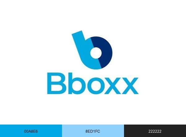 Bboxx brand color palette