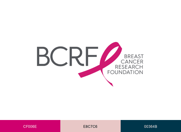 The Breast Cancer Research Foundation brand color palette