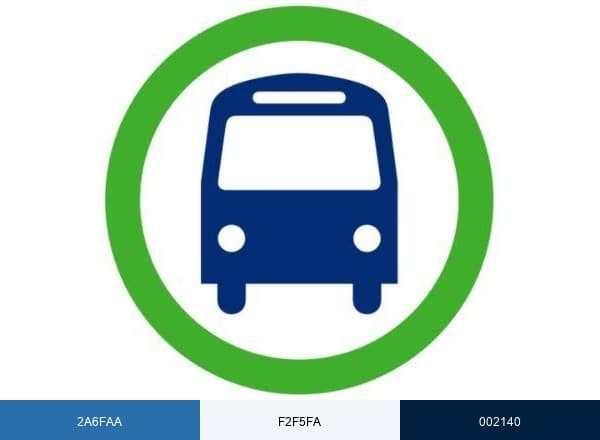 BC Transit brand color palette