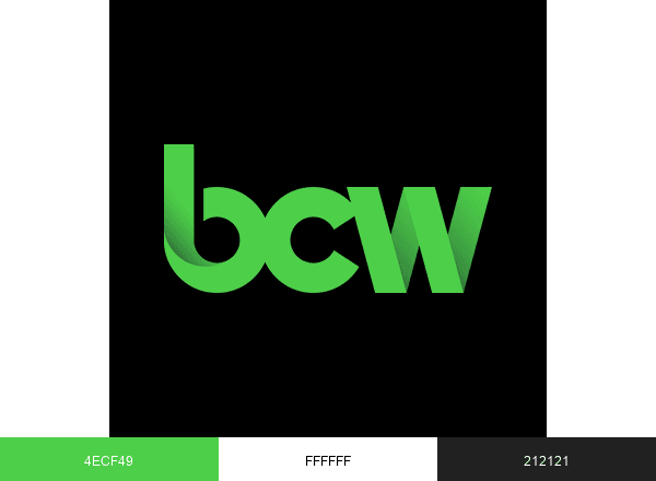 BCW Global brand color palette