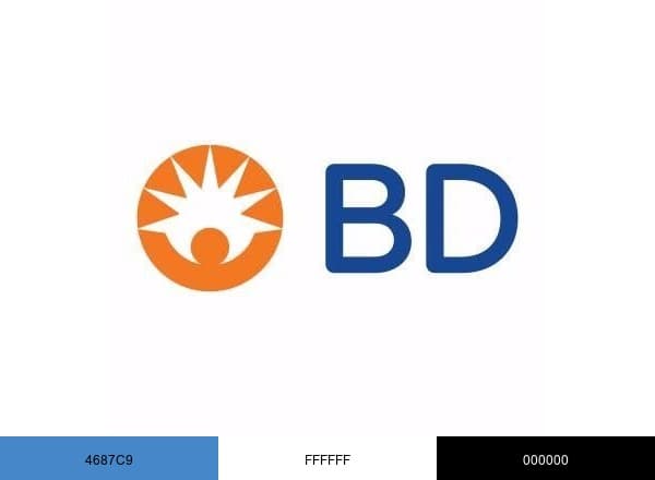BD Biosciences brand color palette