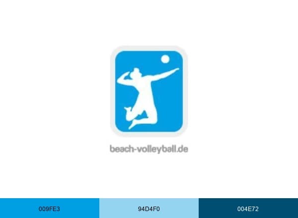 Beach-Volleyball.De brand color palette