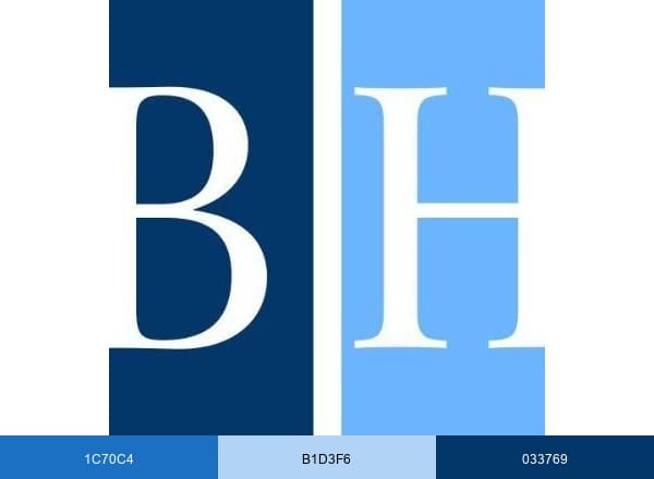 Beacon Hill brand color palette