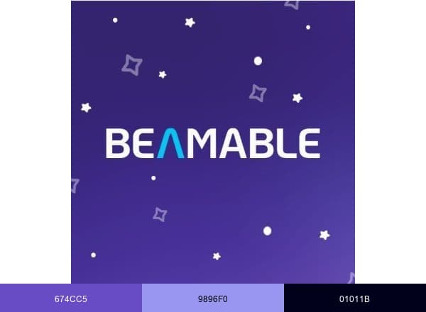 Beamable brand color palette