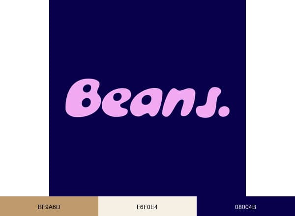 Beans brand color palette