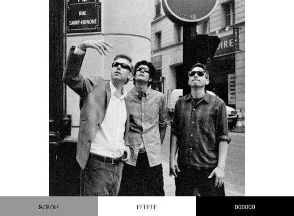 Beastie Boys brand color palette
