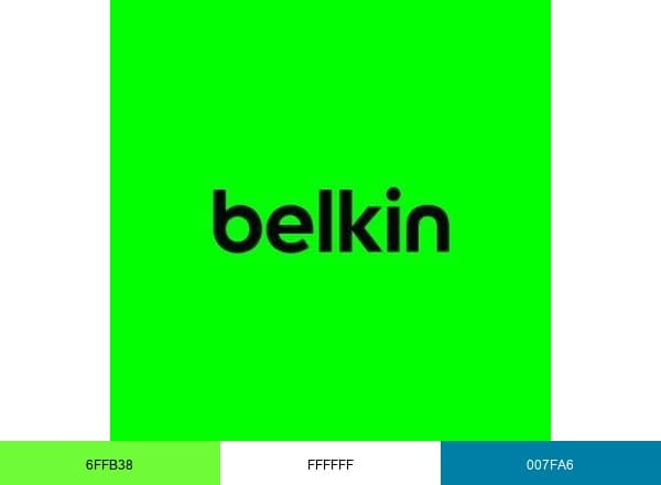 Belkin brand color palette