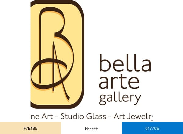 Bella Arte brand color palette